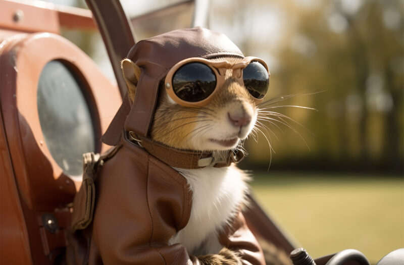 Cool Flying Squirrel Free Stock Photo